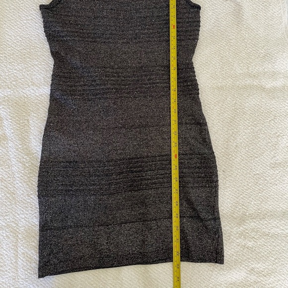 Black & Glitter- comfy bodycon that flatters! - Picture 3 of 6